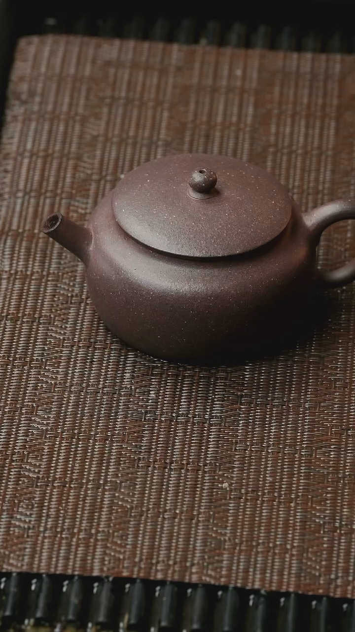【闪购商品】紫砂茶壶五堂 桑扁-底槽清