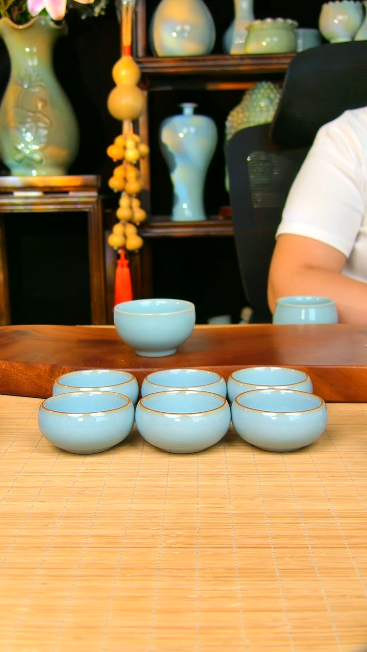 汝瓷别*真一个主杯加10个客杯