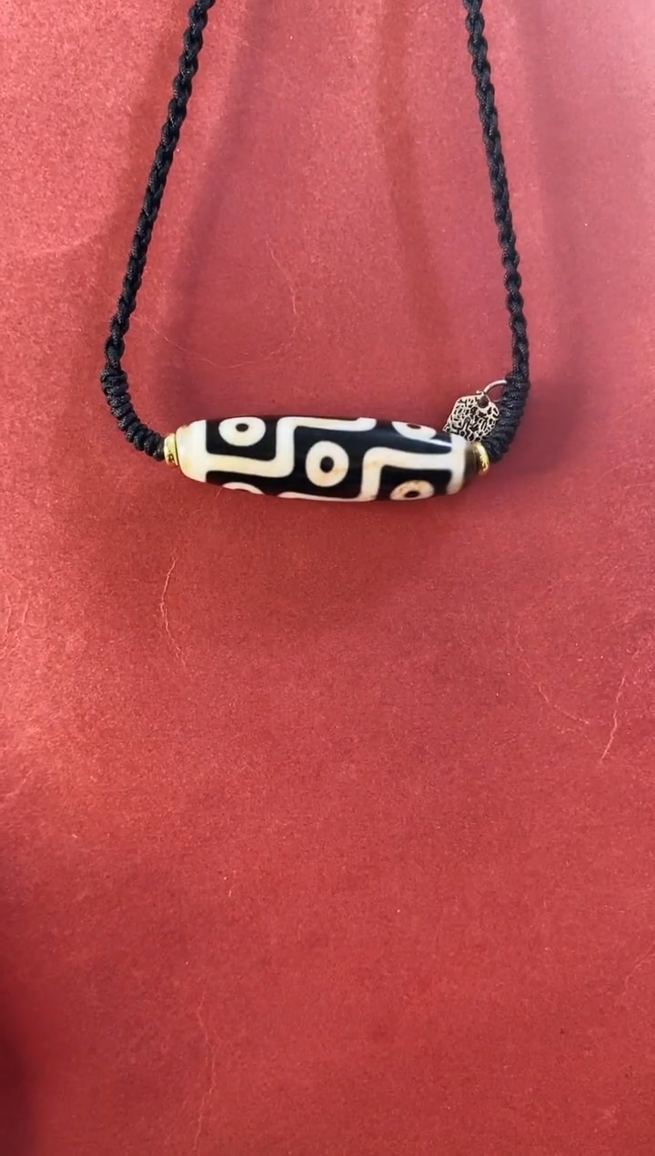 玛瑙/玉髓颈饰未镶嵌开*任晓攀朱砂手工折九