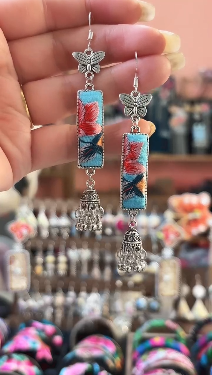 织绣艺枝独绣手工饰品55