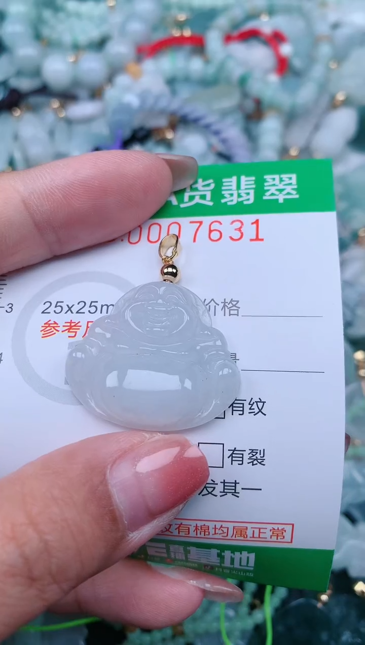 【闪购商品】翡翠颈饰未镶嵌.0007631