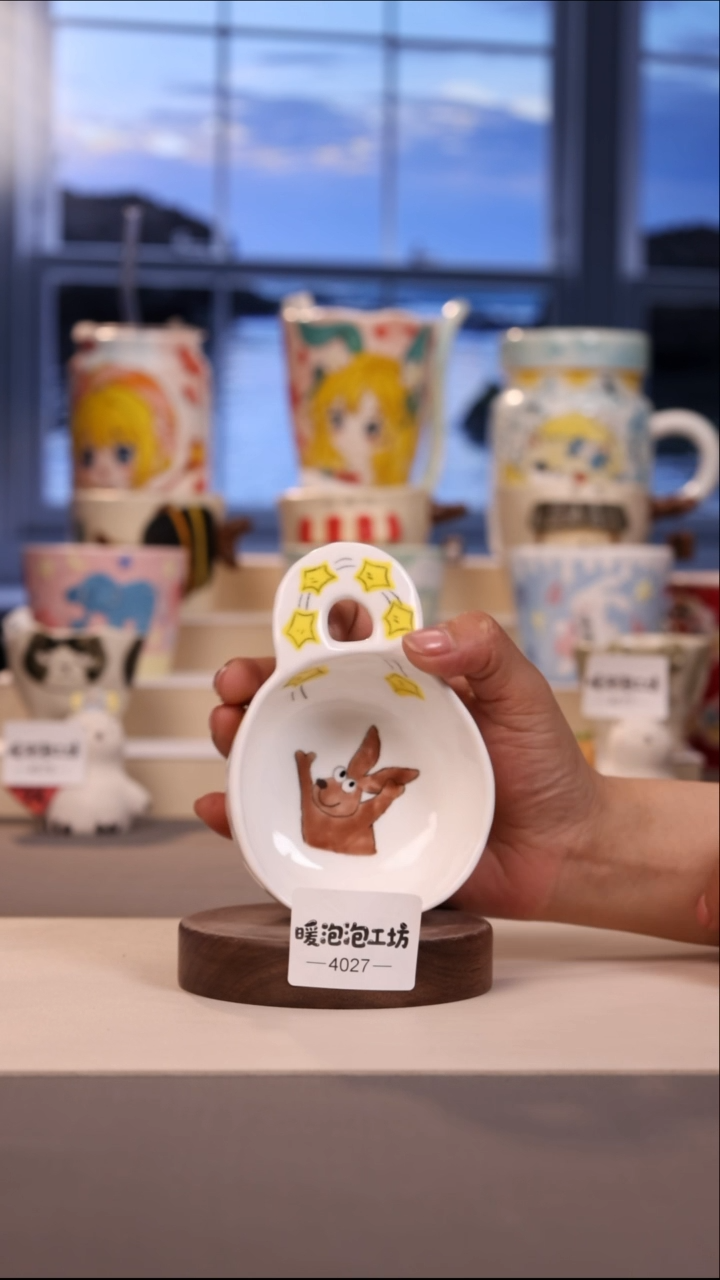 摆件景德镇原创手工陶瓷4027