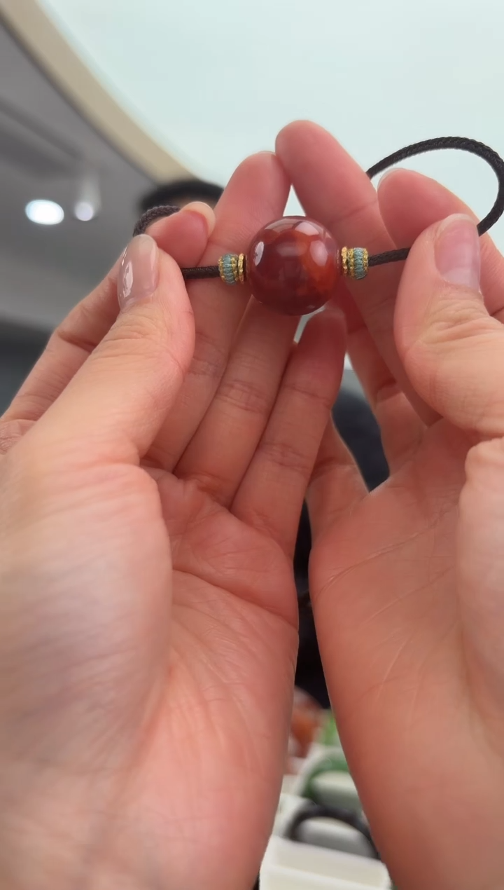 未镶嵌南红玛瑙挂件38