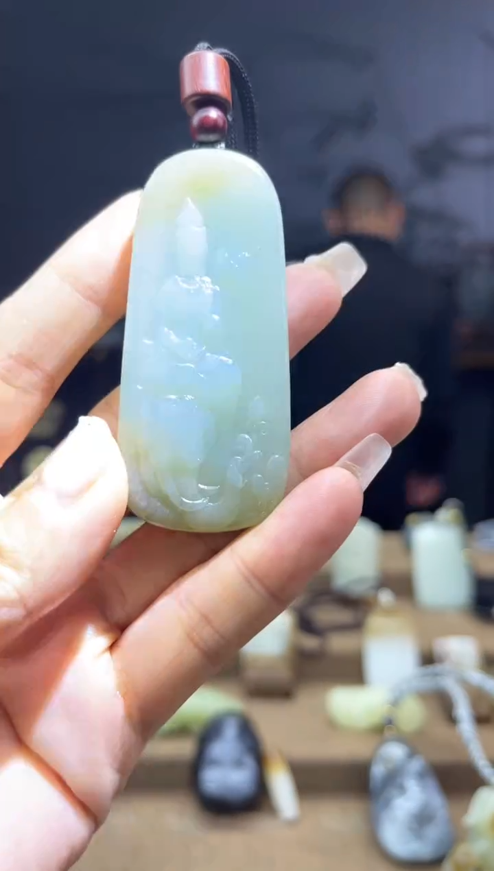 颈饰未镶嵌和田玉1