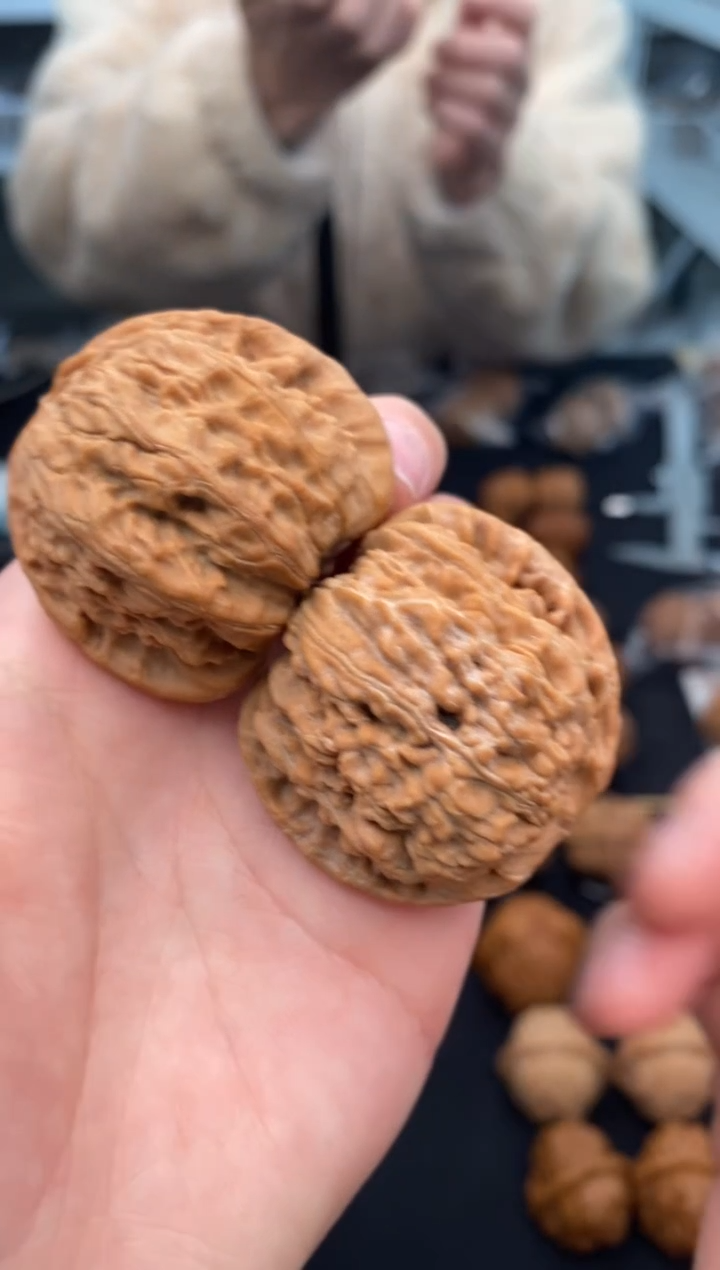 【闪购商品】文玩核桃把件白狮子41-u805