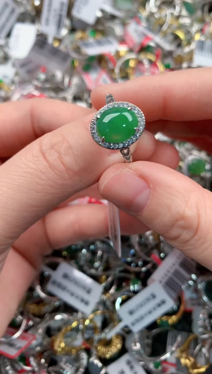 未镶嵌戒指翡翠222   8