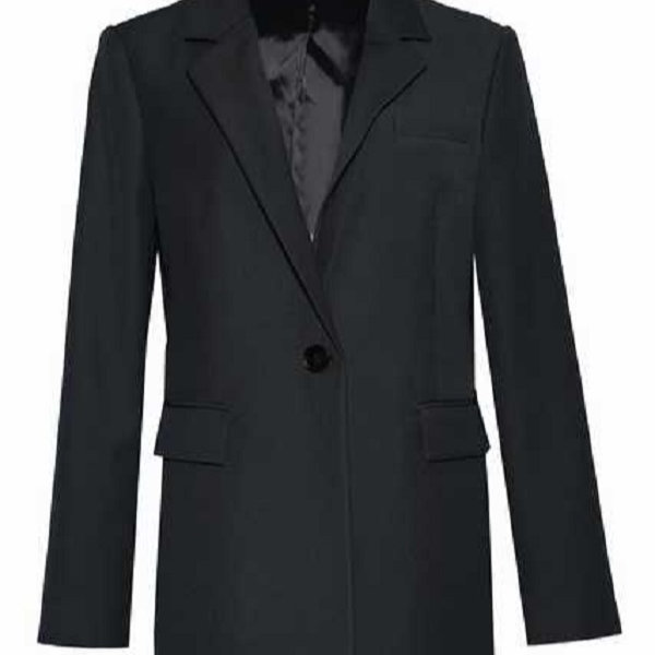 【籽言专属】高级感西服商务风设计感直筒西装外套Y423300537