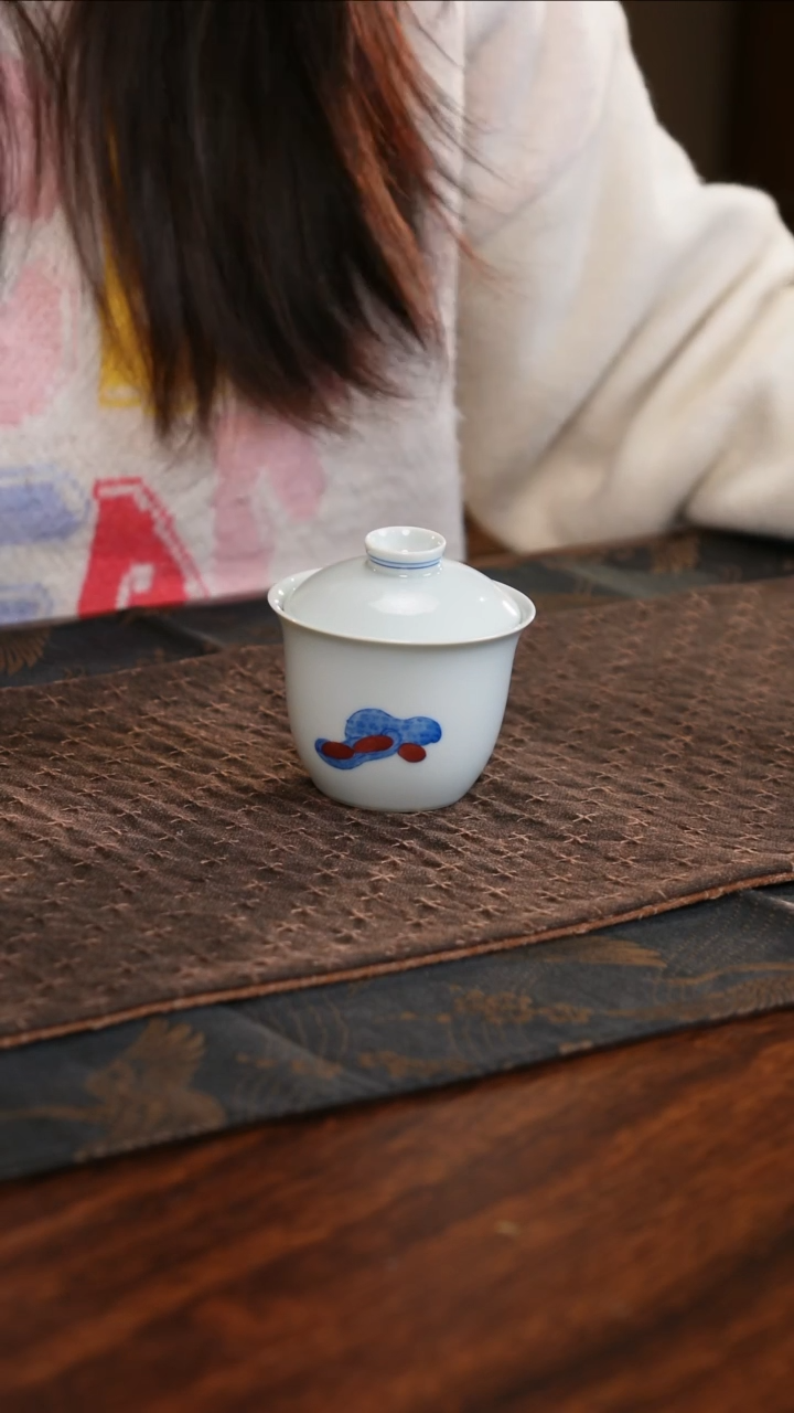 【闪购商品】杯子好事花生盖碗