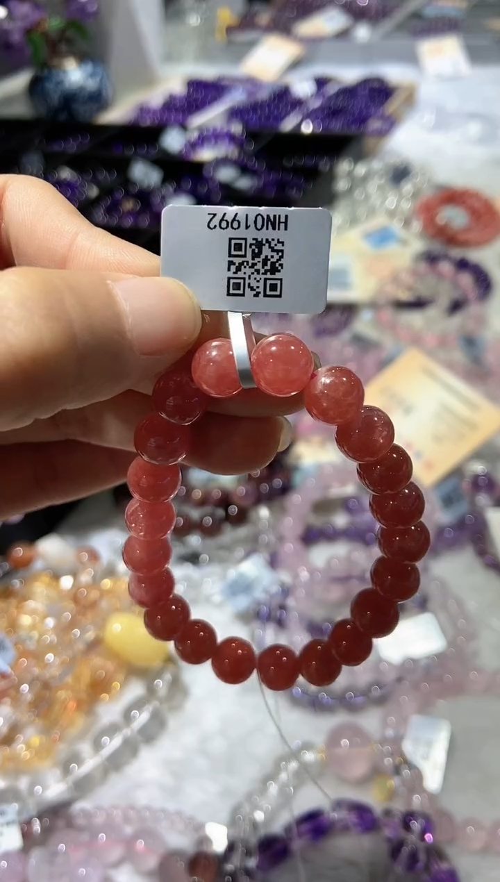 【闪购商品】菱锰矿（红纹石）手串未镶嵌手串