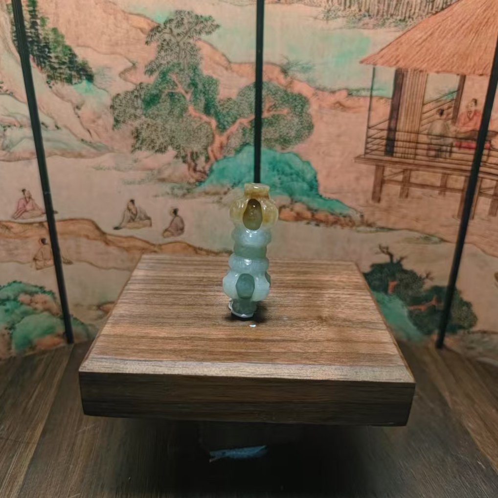 W和田玉降魔杵吊坠0772