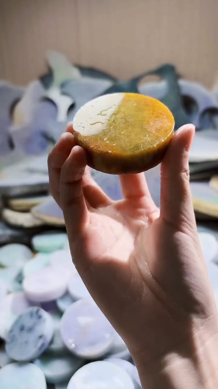 翡翠未镶嵌颈饰翡翠A货 温谭889