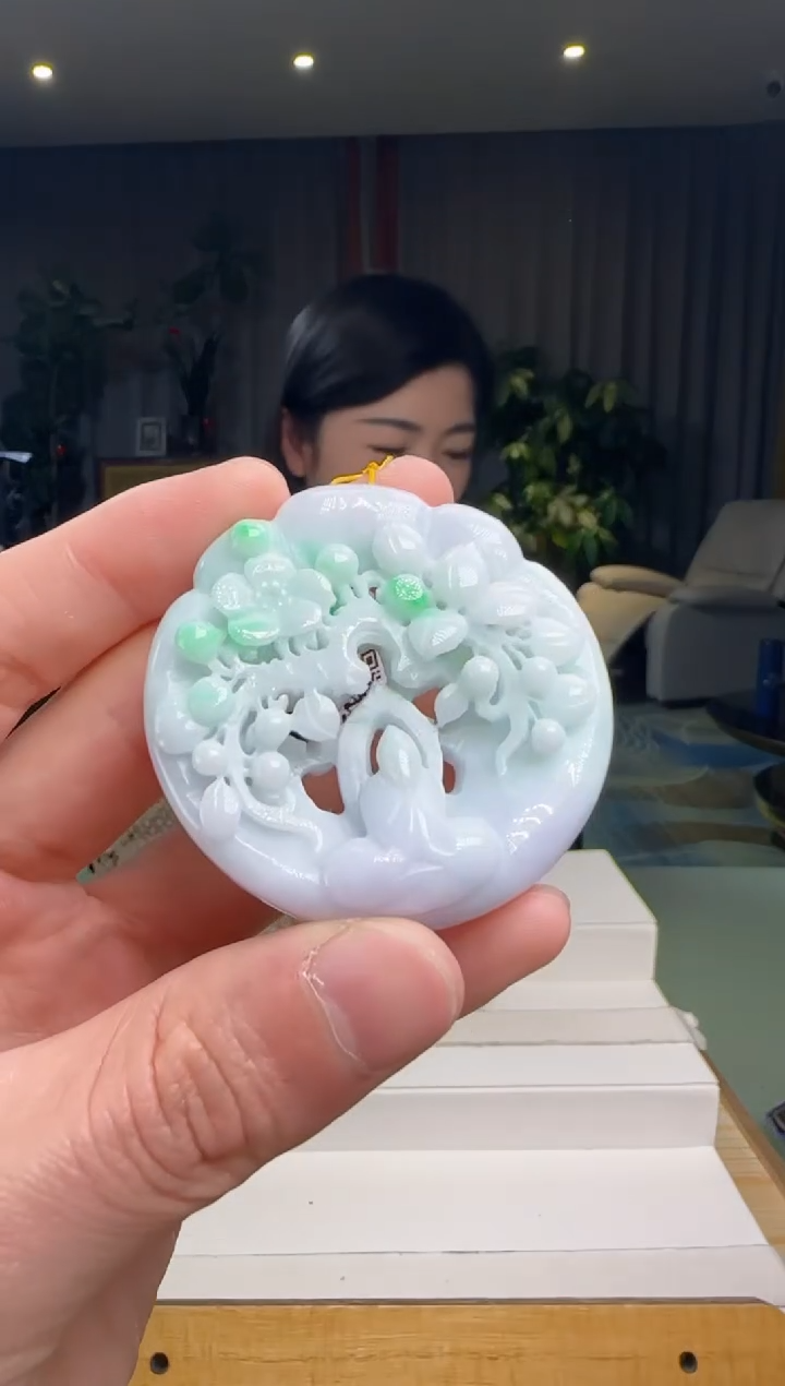 【闪购商品】翡翠颈饰未镶嵌DY@@960Q3J14958