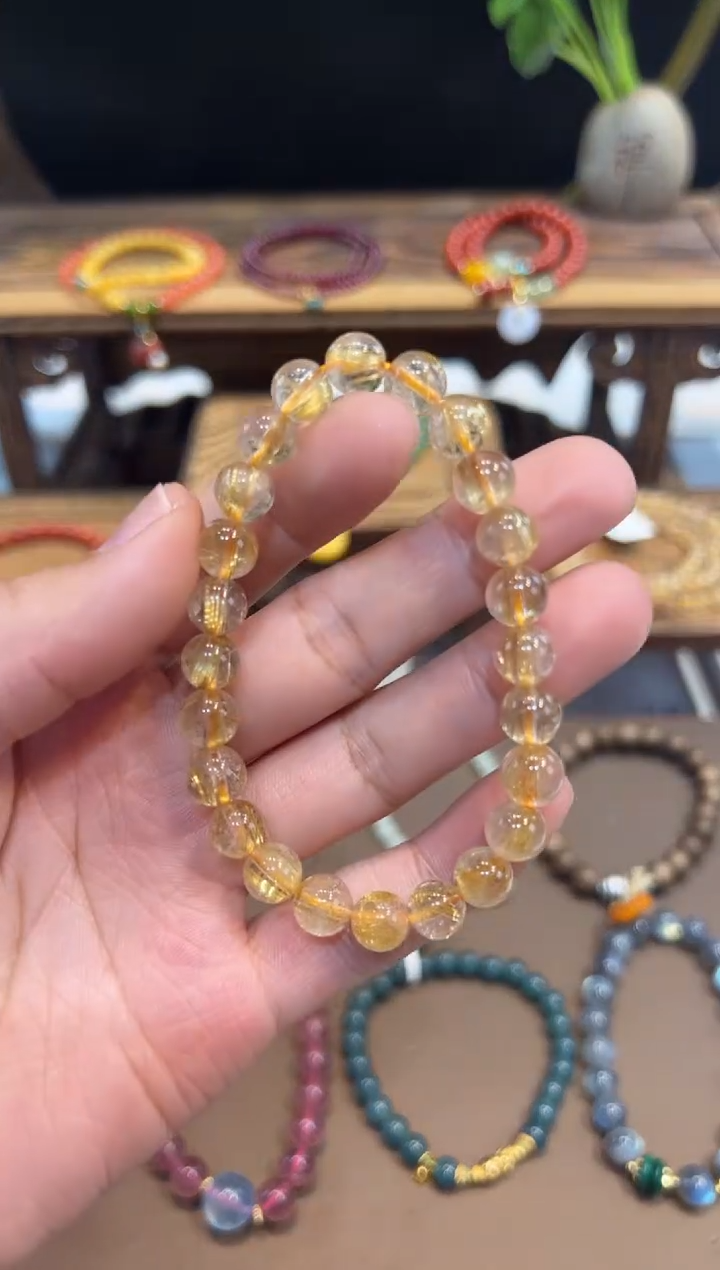 【闪购商品】水晶手串未镶嵌@@手饰