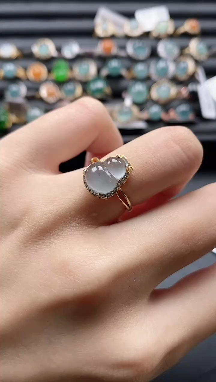 【闪购商品】翡翠戒指银S925镶嵌11111