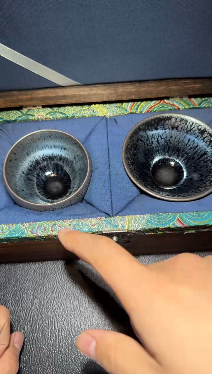 茶盏陈乃文晨钟暮鼓（对杯）86