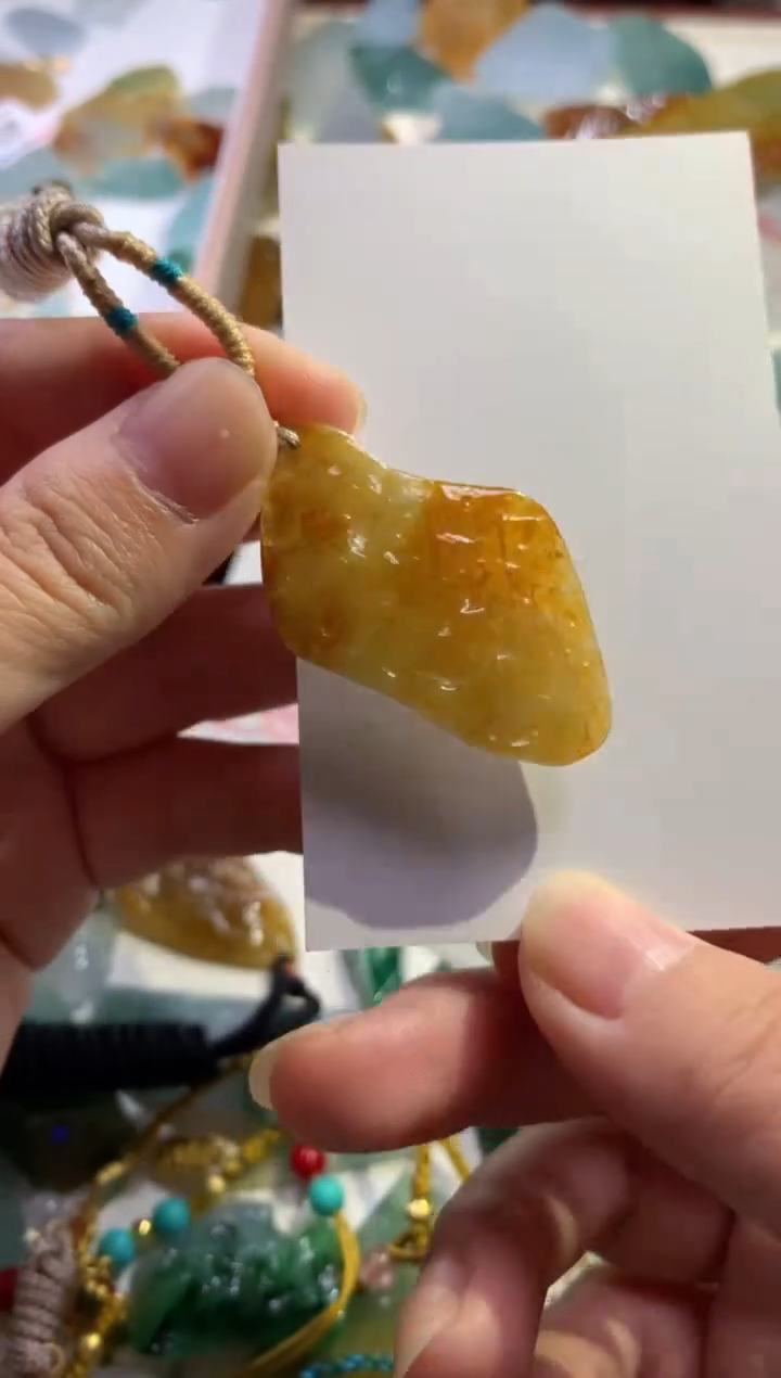 【闪购商品】翡翠颈饰未镶嵌吊坠