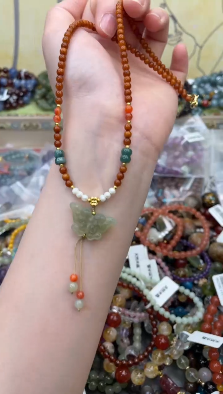 蜜蜡颈饰未镶嵌120