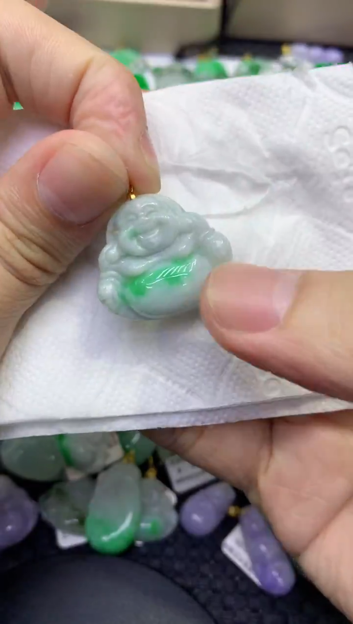 颈饰未镶嵌翡翠天然缅甸A货翡翠