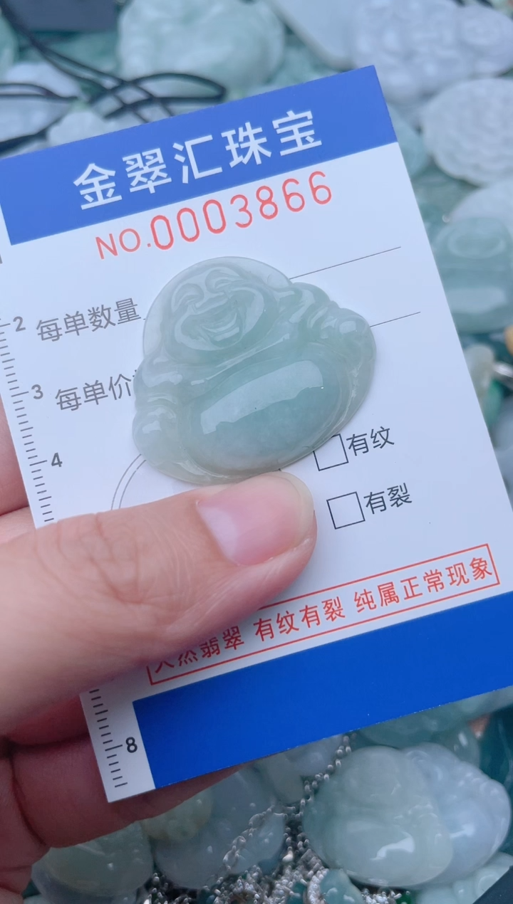 颈饰未镶嵌翡翠3866