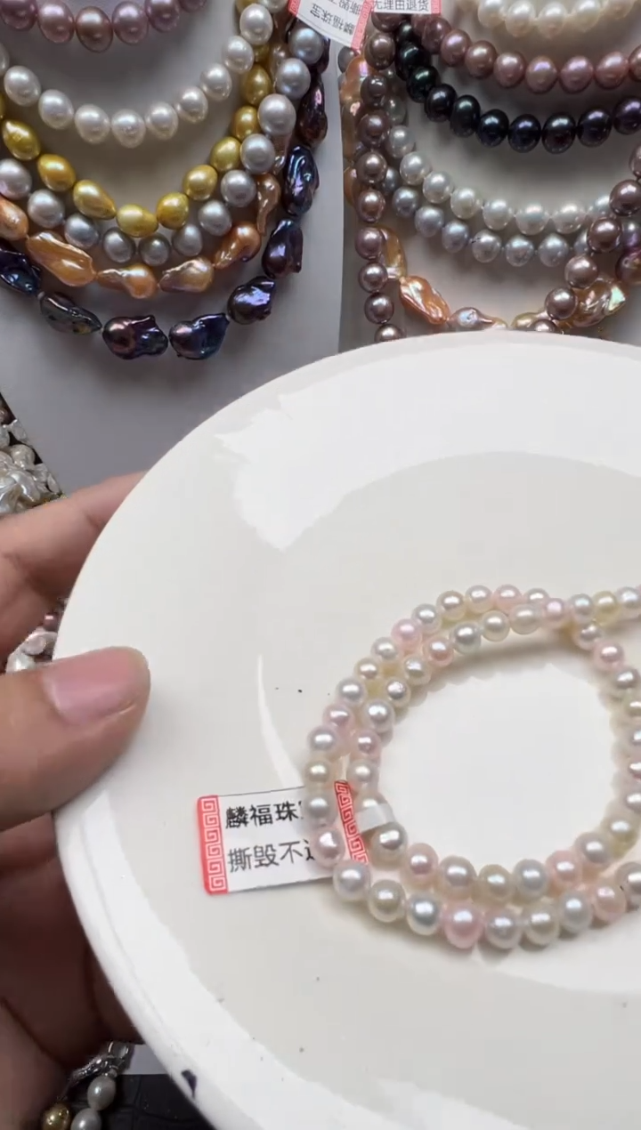 【闪购商品】淡水珍珠颈饰未镶嵌1