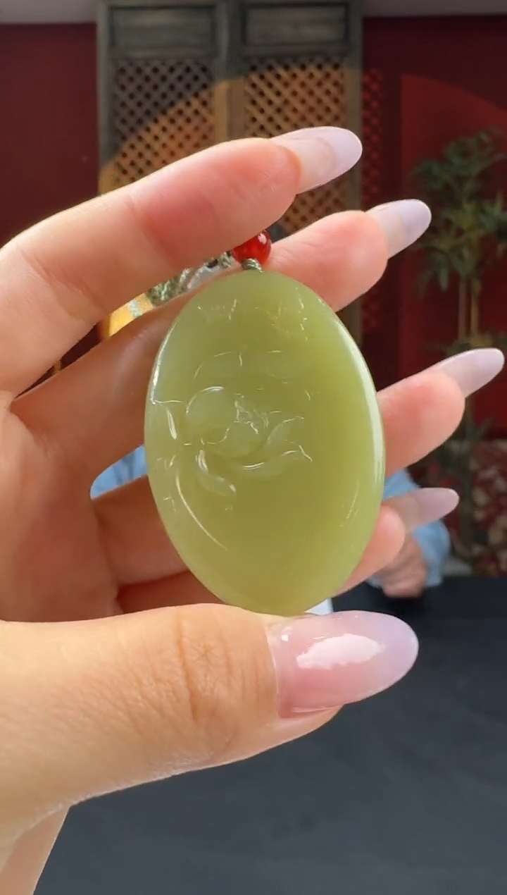 【闪购商品】和田玉吊坠(不含链)未镶嵌23