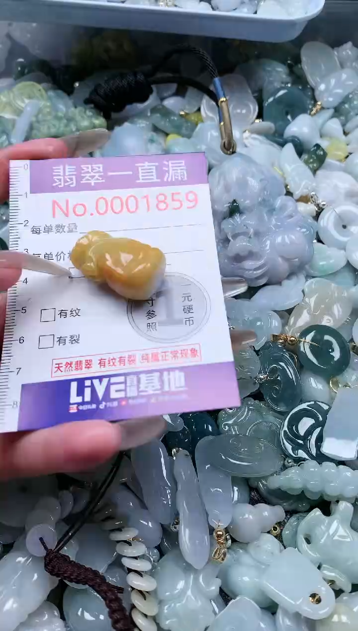 【闪购商品】翡翠吊坠(不含链)未镶嵌1859