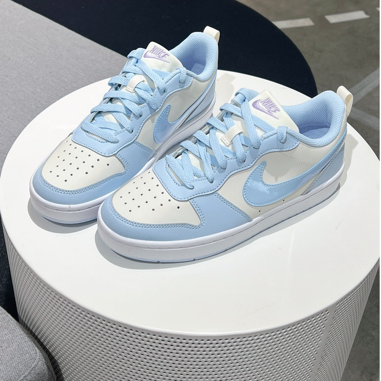 NIKE/耐克Court GS 人鱼姬限定 时尚舒适 耐磨 板鞋  IH4048-001