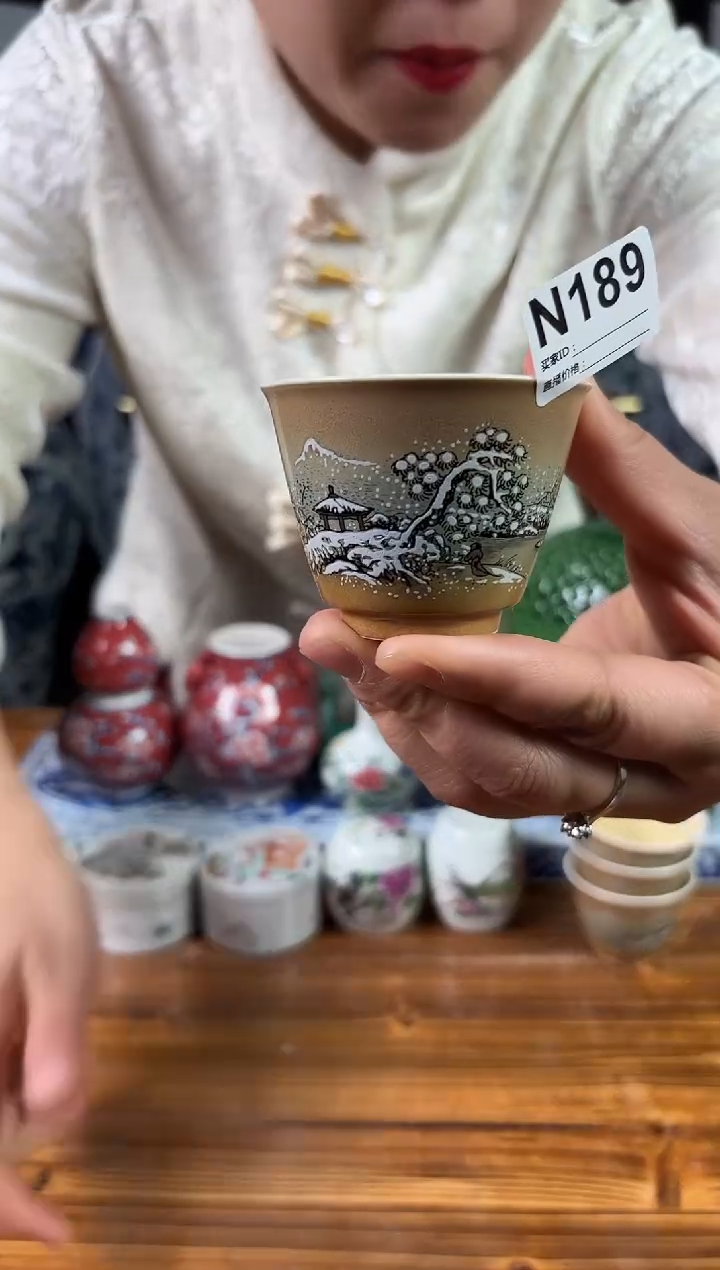 摆件景德镇陶瓷仿古摆件N189