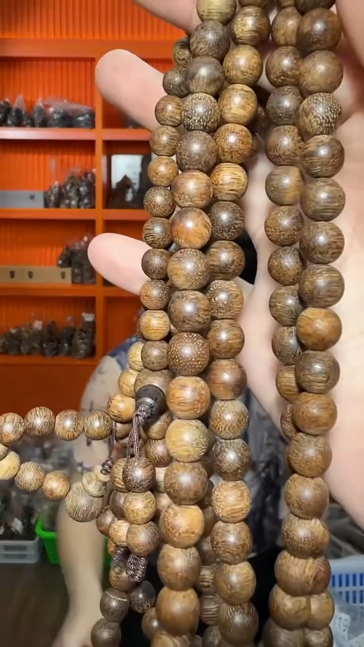 沉香手串458号大叻单圈0.7多样性发一