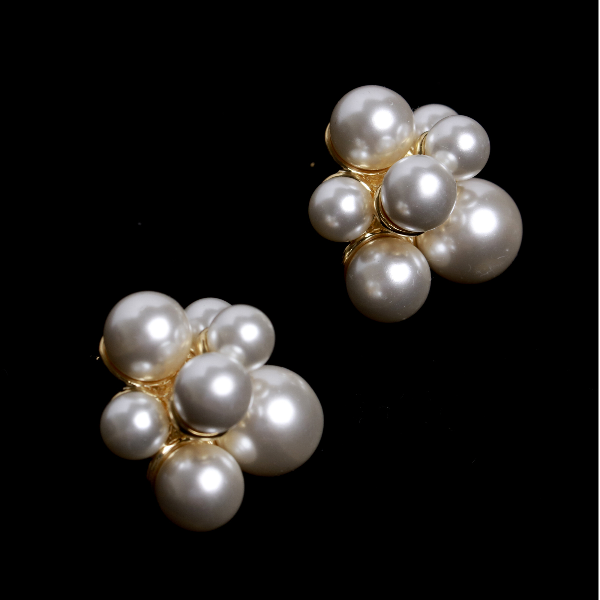 铜合金耳饰 耳饰  气质百搭时尚甜美精致法式复古优雅清新设计感