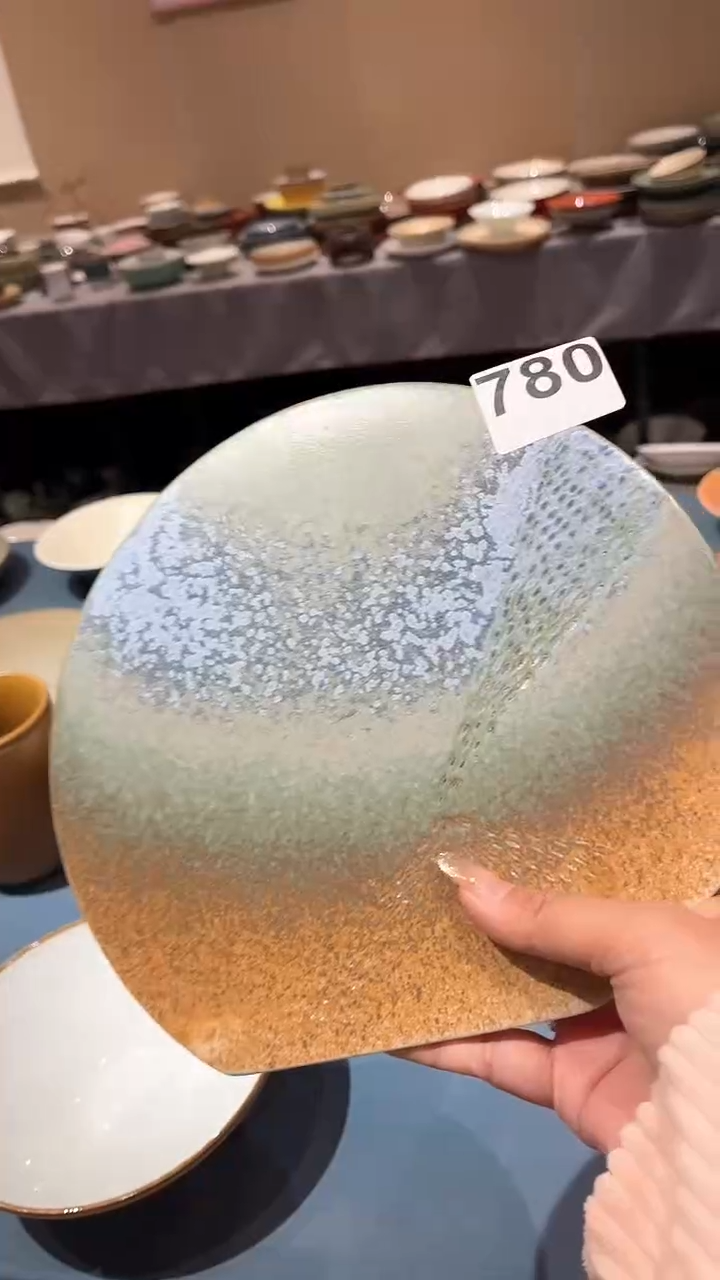 【闪购商品】碗780远山茶托盘       