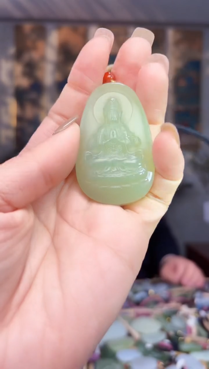 【闪购商品】和田玉挂件未镶嵌拍一发一