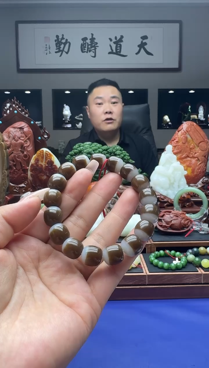 手串未镶嵌和田玉qmt12