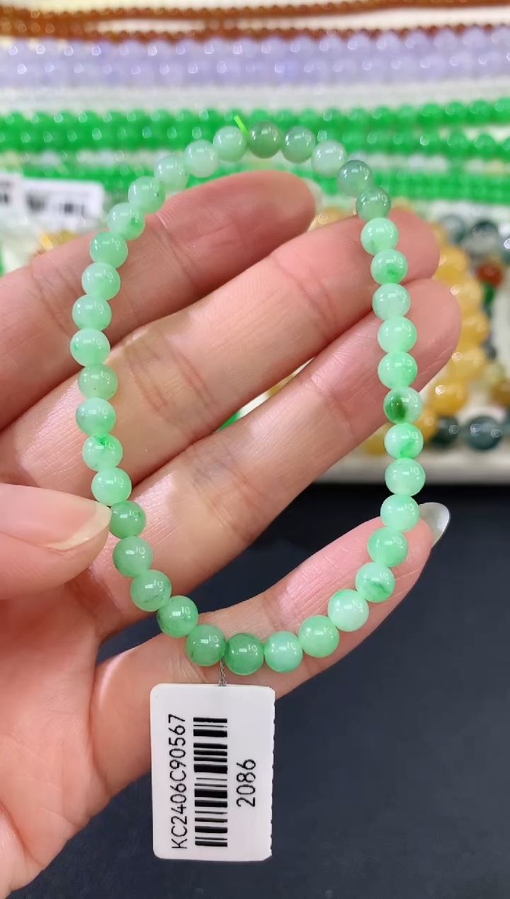 未镶嵌手串翡翠29|398