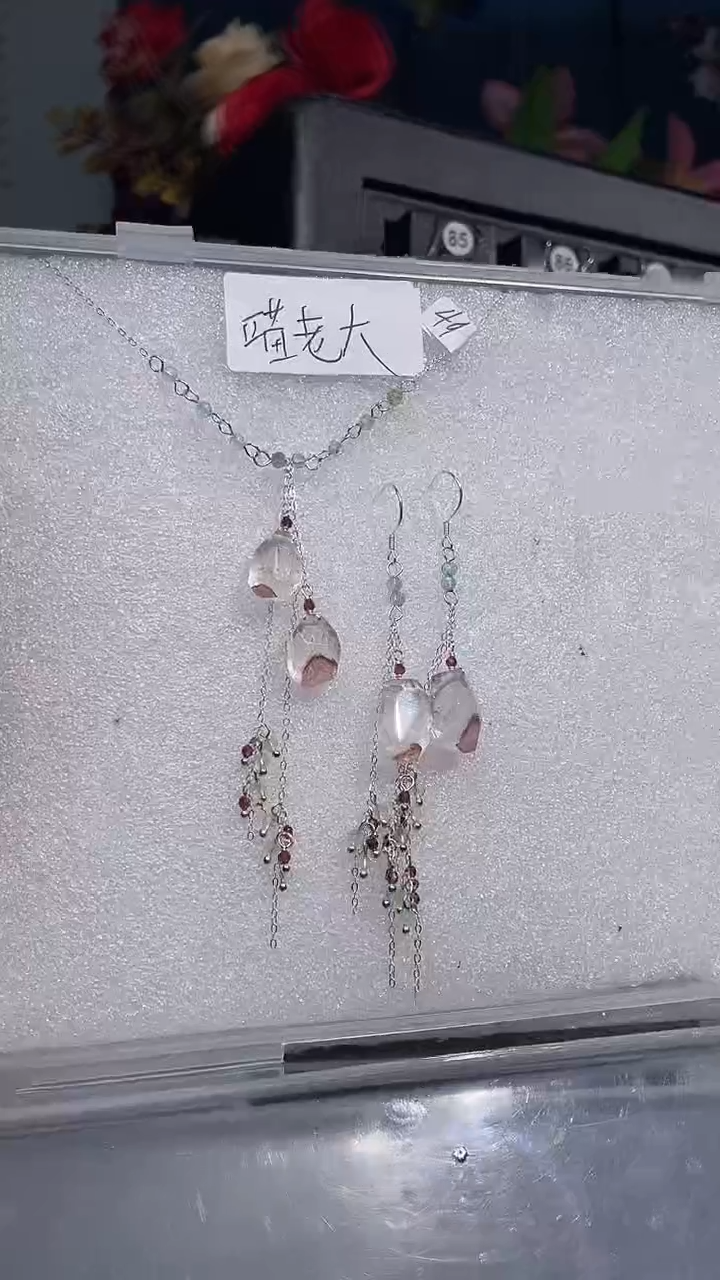 银S925镶嵌耳饰紫晶无****大 无敌的喵老大