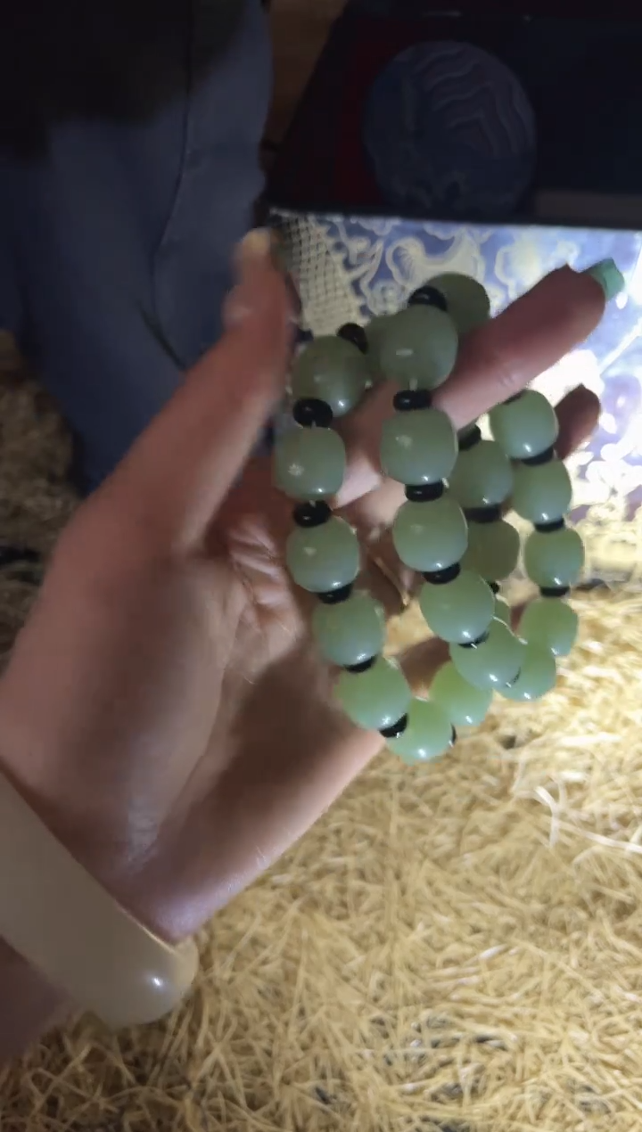 【闪购商品】【闪购商品】【闪购商品】青色手串两个