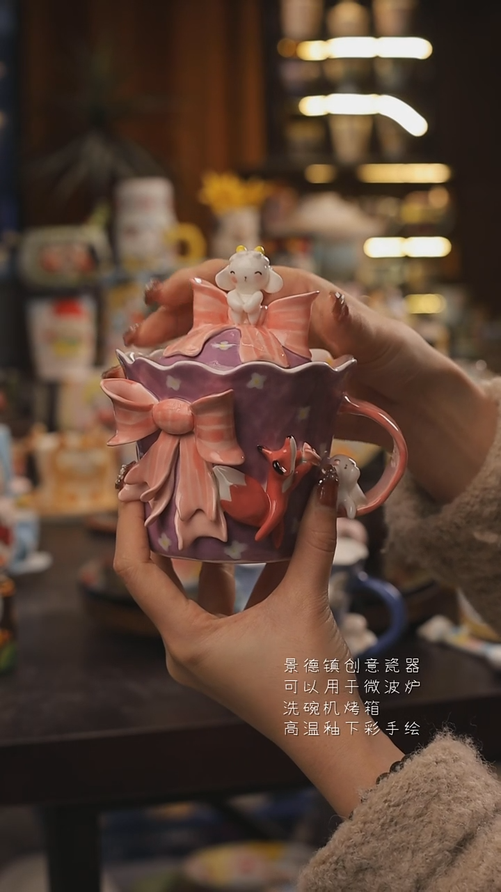 景德镇釉下彩绘设计师款式陶瓷