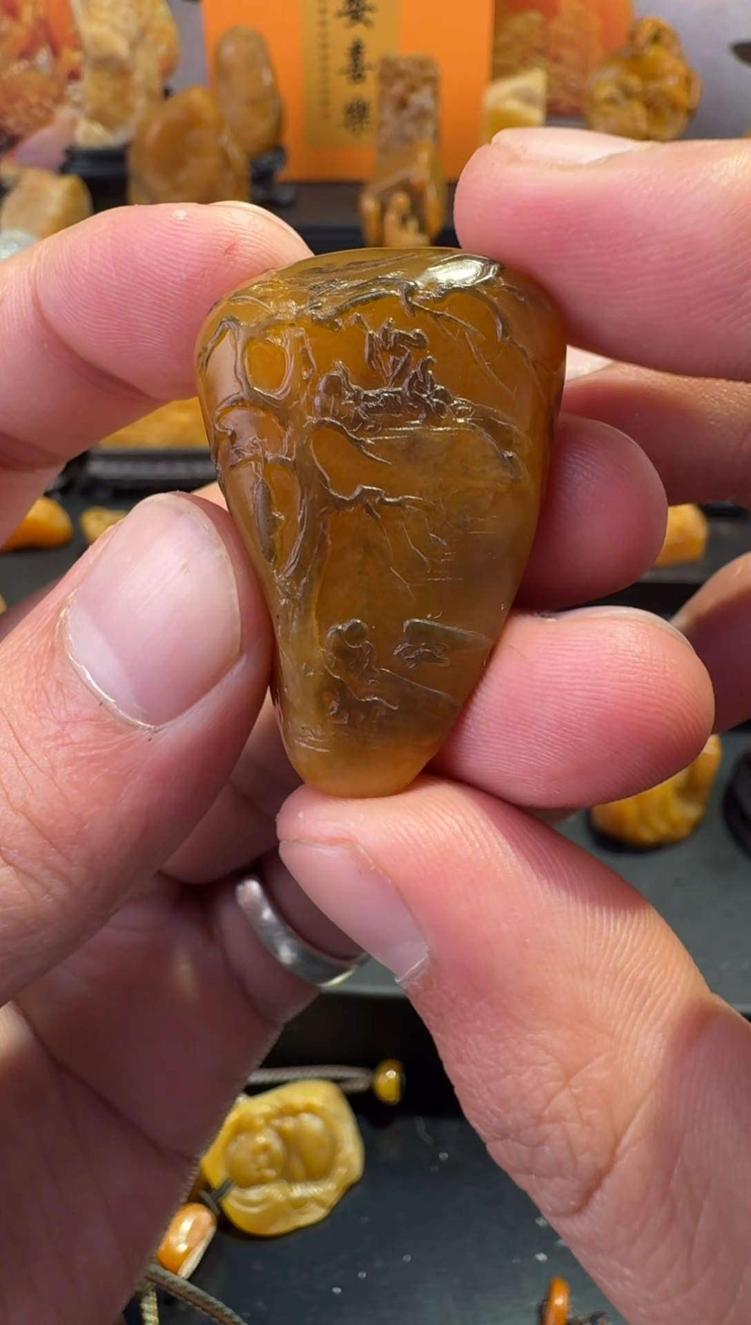 【闪购商品】田黄石半知田黄直播间