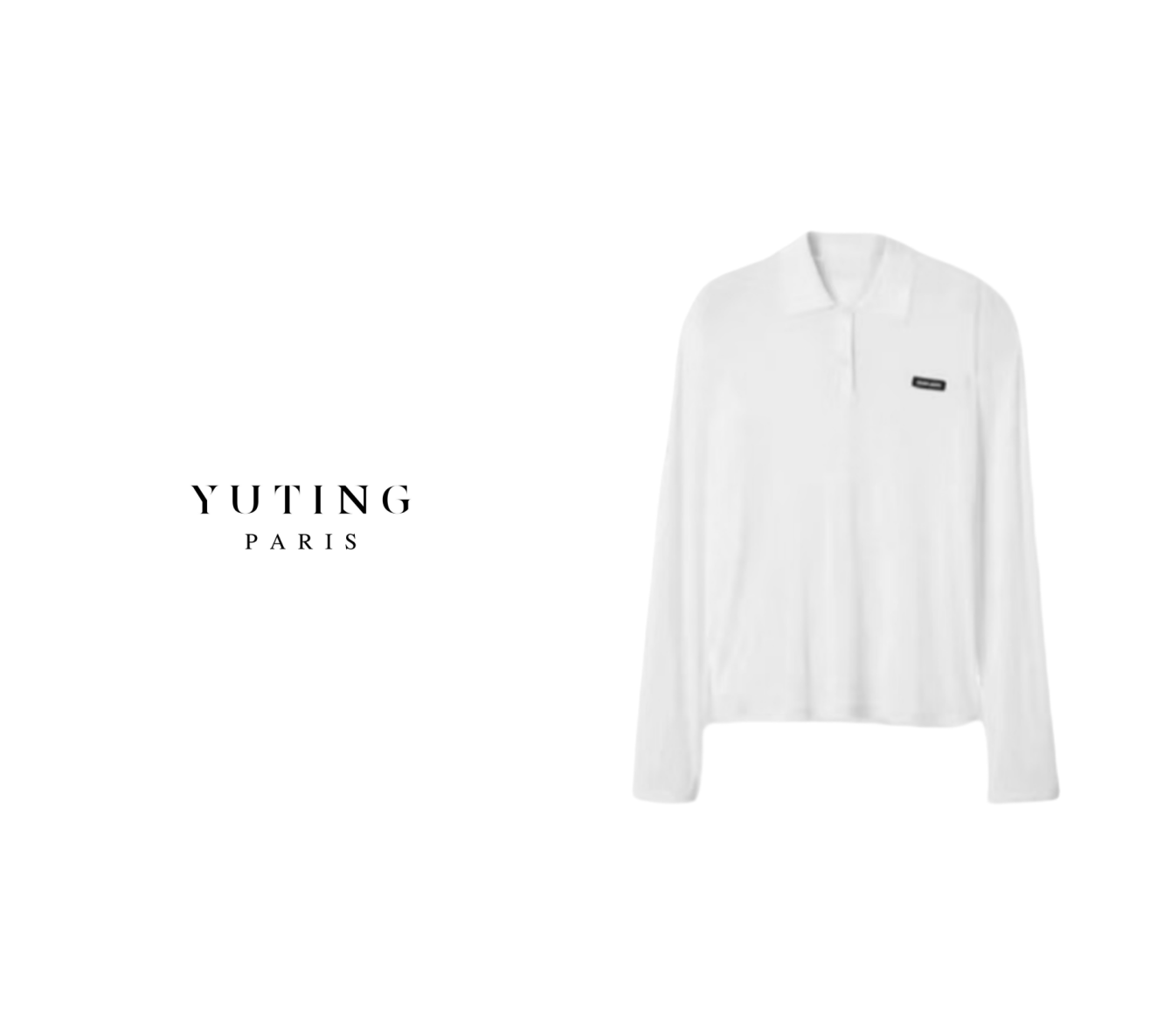 YT 25SS 女款新款刺绣徽标polo领防晒长袖