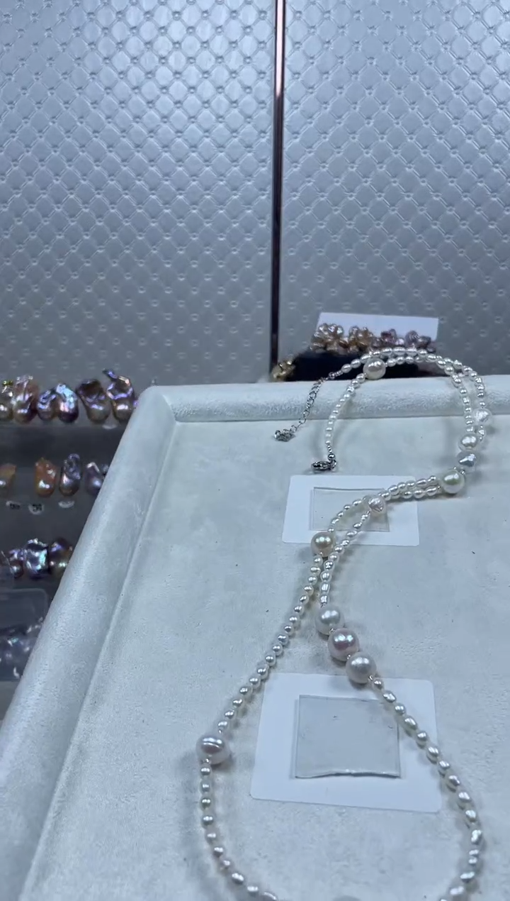 未镶嵌项链淡水珍珠【纯恬珍珠】（多样性发货发一）