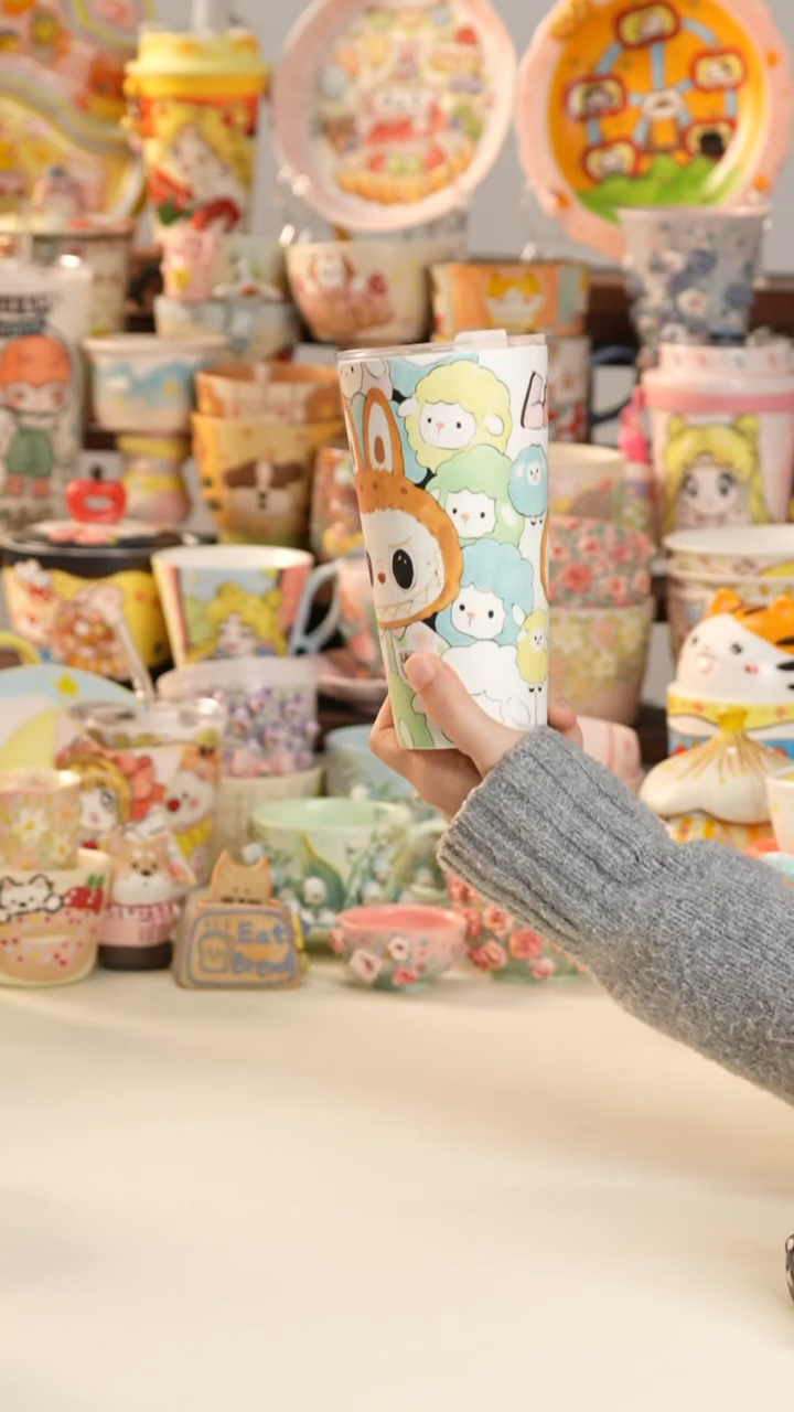 其他陶景德镇釉下彩手绘设计师款陶瓷