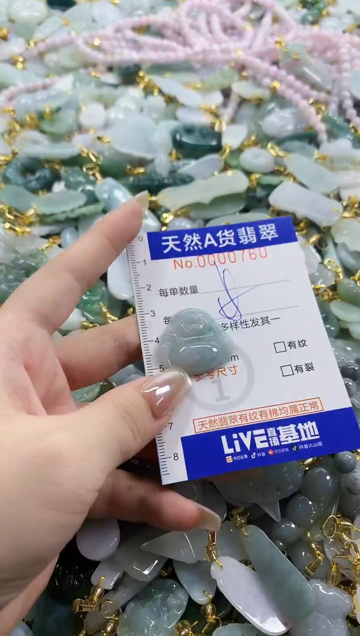 颈饰未镶嵌翡翠天然A货翡翠