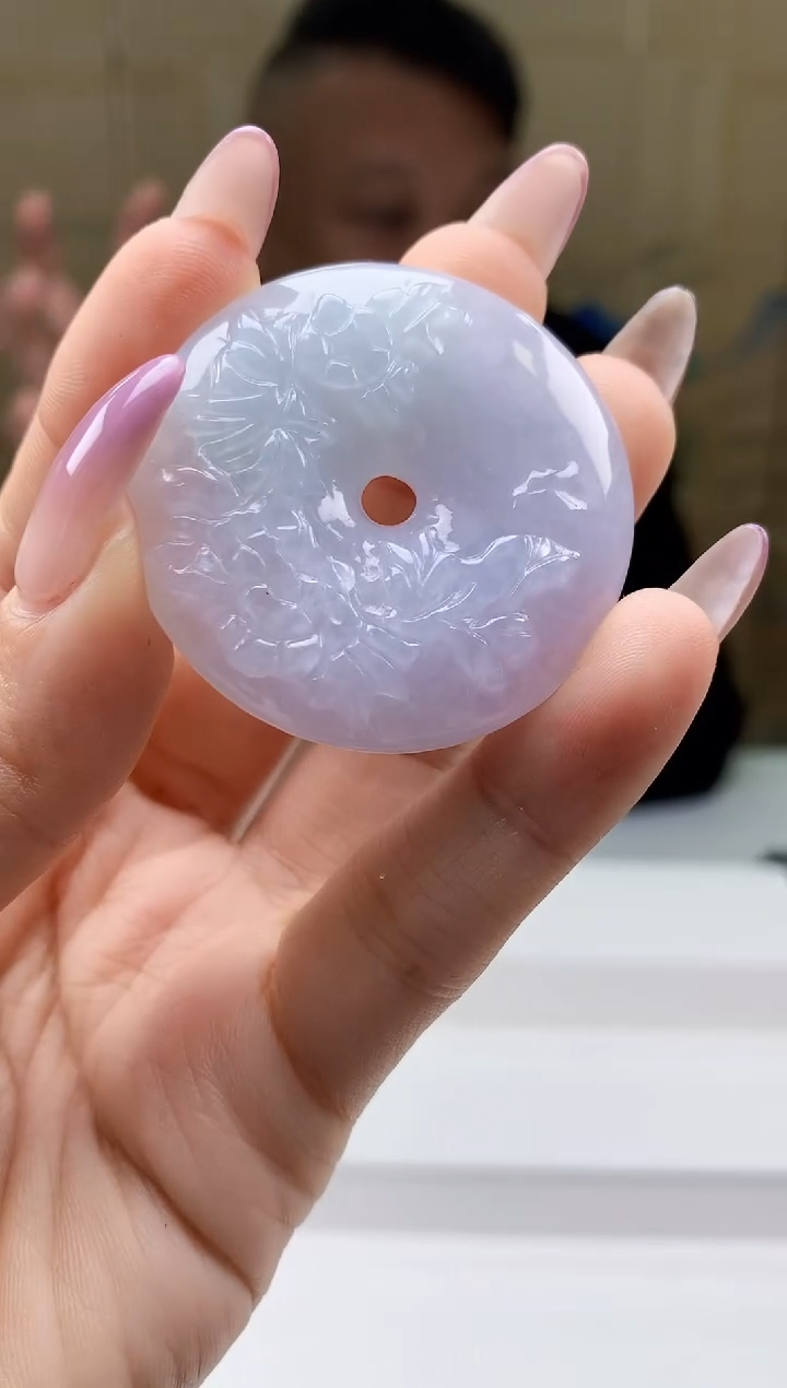 【闪购商品】定制翡翠未镶嵌4969ty-毛货挂件151