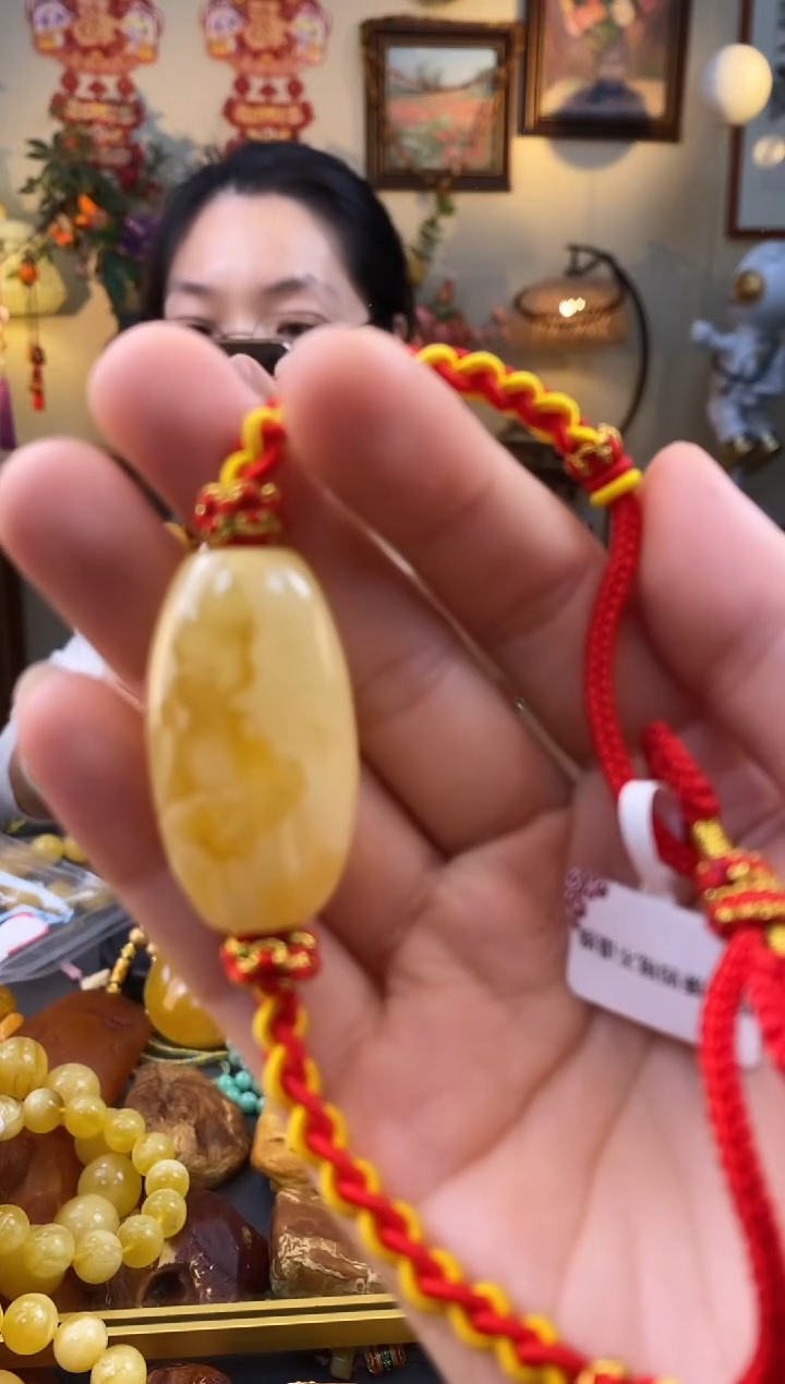 【闪购商品】未镶嵌琥珀颈饰手串