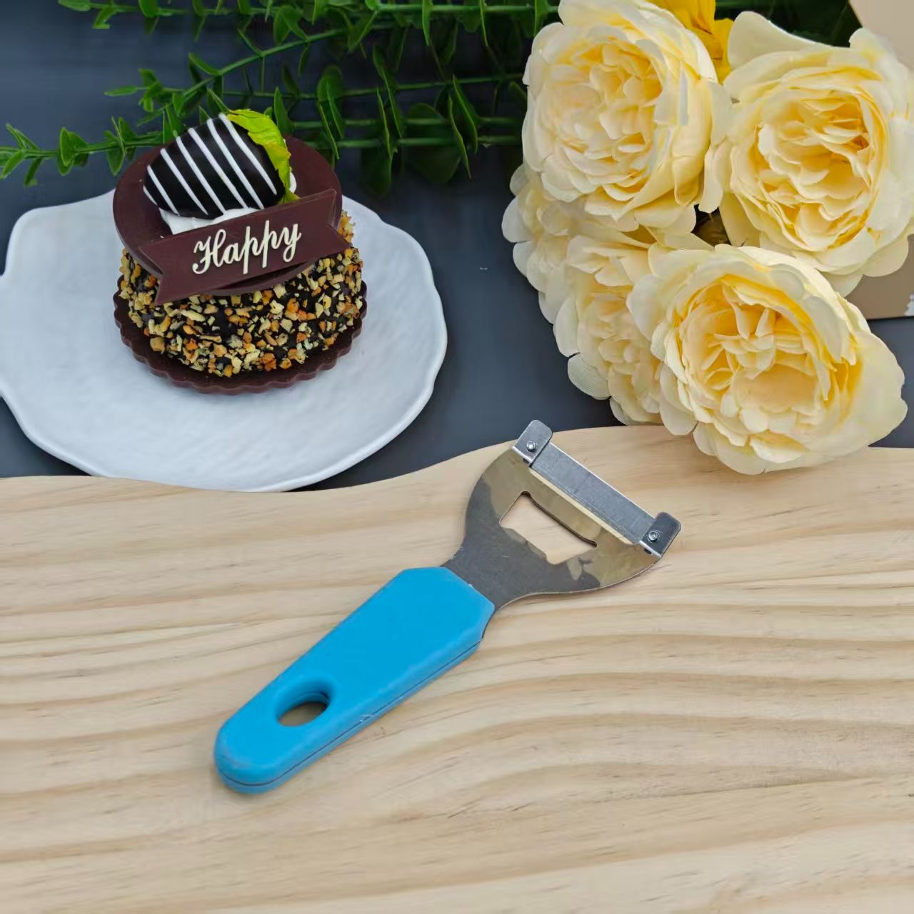 海冰淡蓝多功能削皮刀1支【汤姆福利专场】