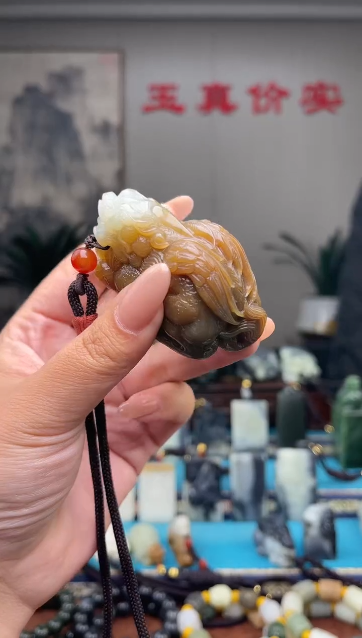 未镶嵌和田玉挂件1