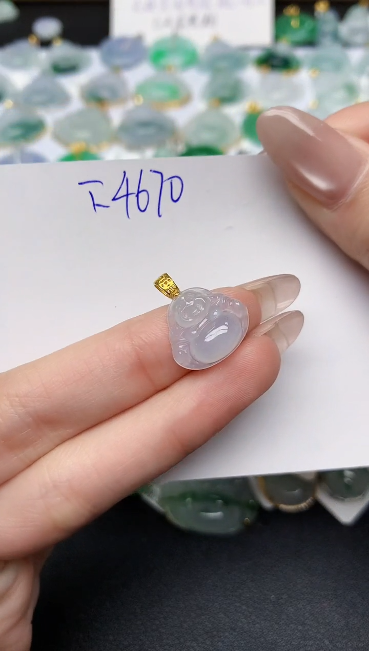 颈饰未镶嵌翡翠天然缅甸A货翡翠百元以上9元证书费自理