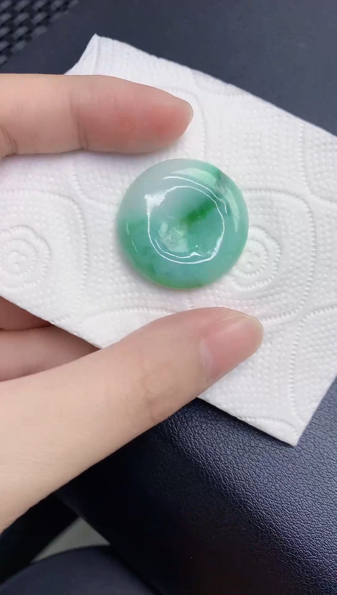 颈饰未镶嵌翡翠天然翡翠缅甸A货