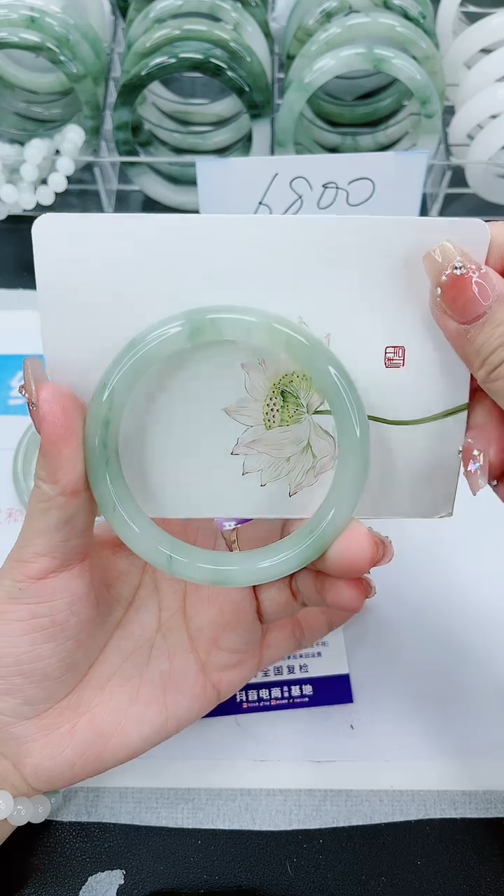 【闪购商品】石英质玉手镯未镶嵌234号/58-59圈