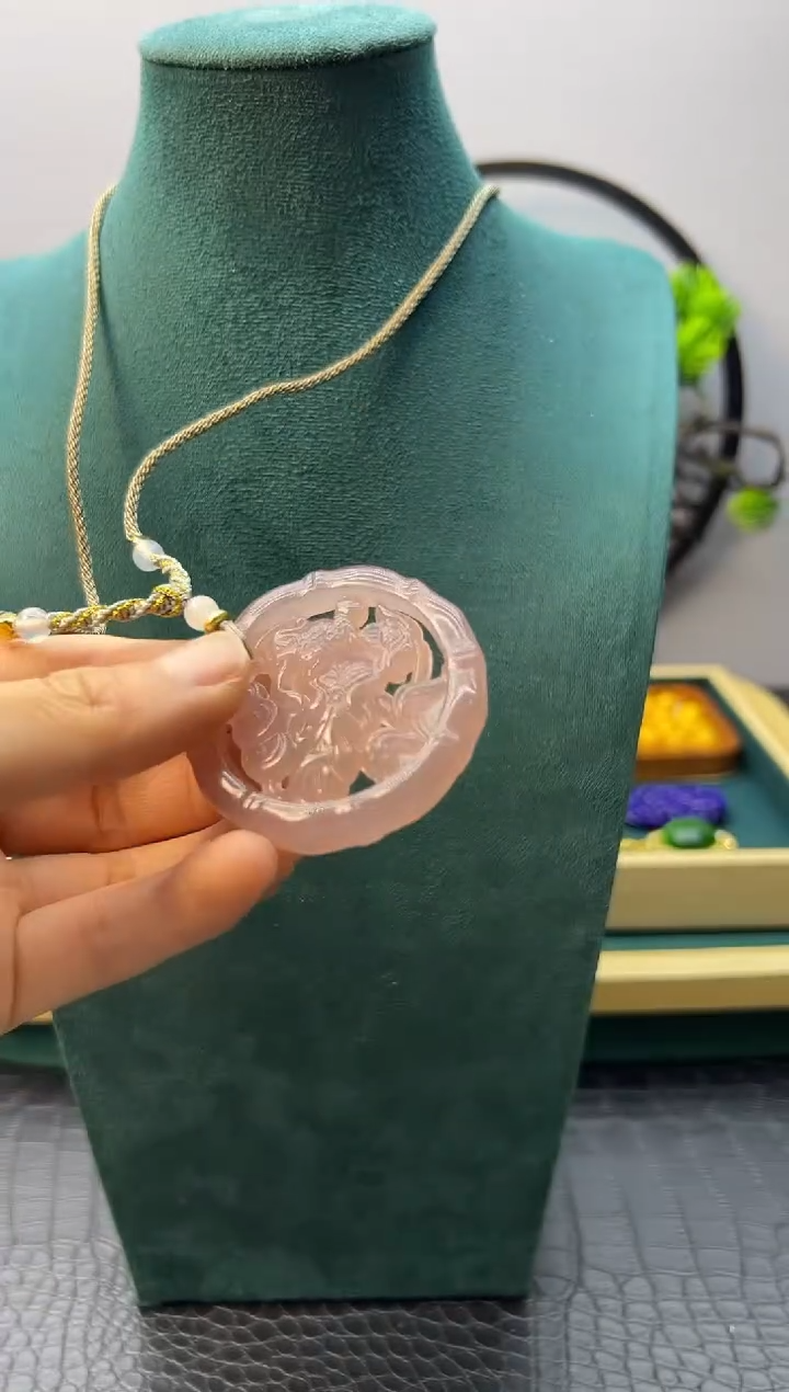 【闪购商品】和田玉耳饰14K金镶嵌X712      